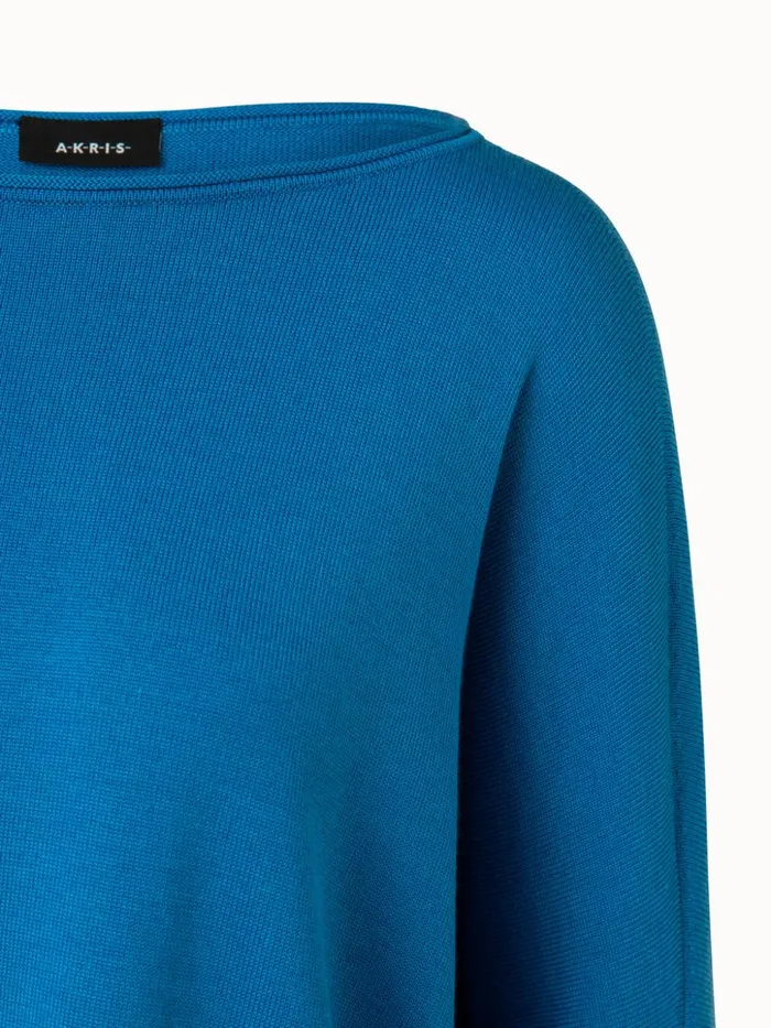 Cotton Cashmere Oversized Knit Pullover Alpsee Women Akris Knitwear