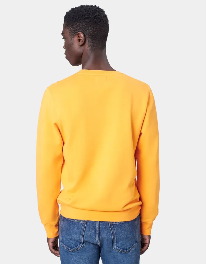 Crewneck Sweatshirts Colorfulstandard Men Classic Organic Crew 8211 Sunny Orange