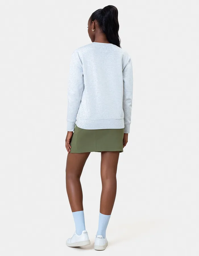 Crewneck Sweatshirts Women Classic Organic Crew 8211 Neptune Blue 8211 Colorfulstandard Women