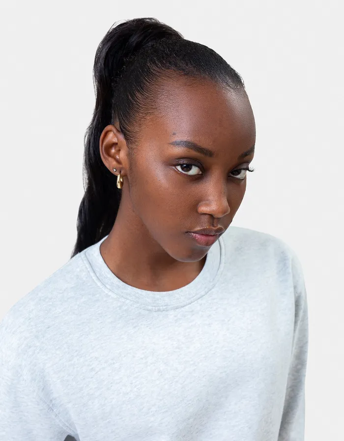 Crewneck Sweatshirts Women Classic Organic Crew 8211 Neptune Blue 8211 Colorfulstandard Women