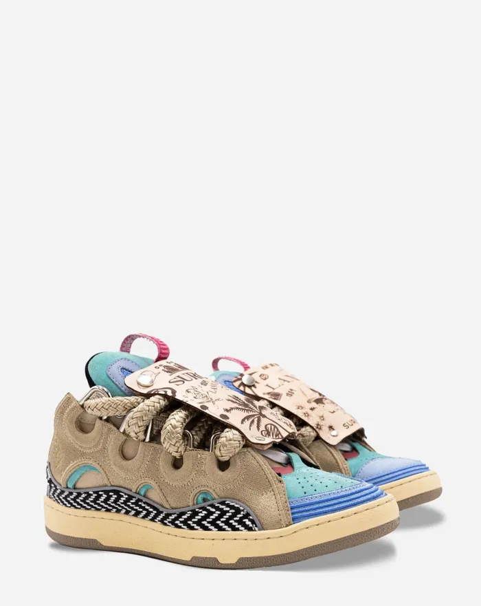 Curb Sneakers By Surgeon For Women Light Blue Women Lanvin Curb