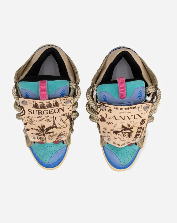 Curb Sneakers By Surgeon For Women Light Blue Women Lanvin Curb