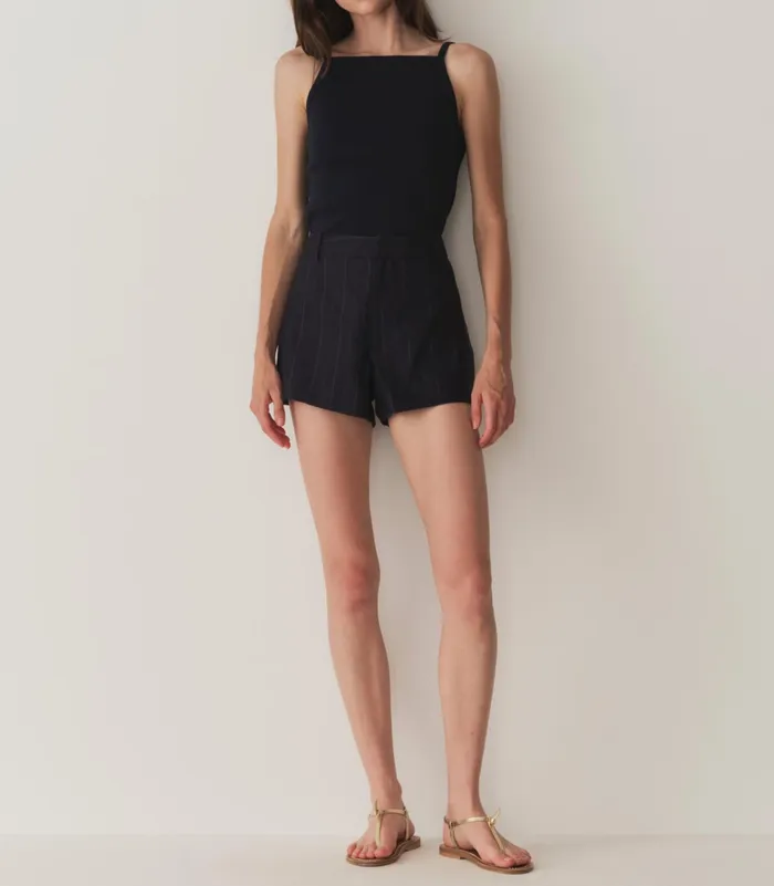 DEN Angie Tank Navy Women Tees DEN Angie Tank Navy Women Tees