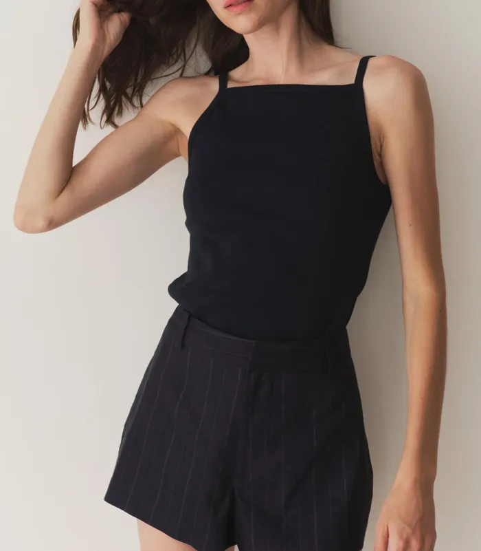 DEN Angie Tank Navy Women Tees DEN Angie Tank Navy Women Tees