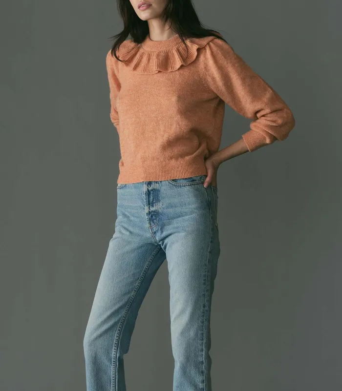 DEN Azaria Sweater Coral Women Knitwear