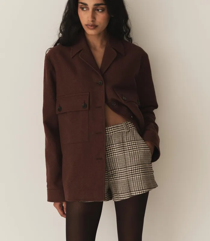 DEN Clifton Jacket Rust Umber Women Coats and Jackets