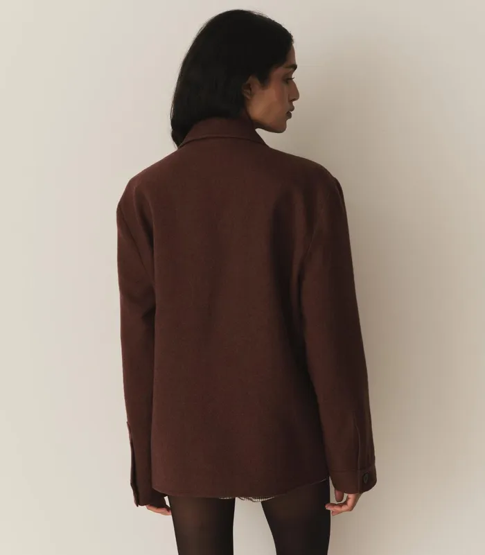 DEN Clifton Jacket Rust Umber Women Coats and Jackets