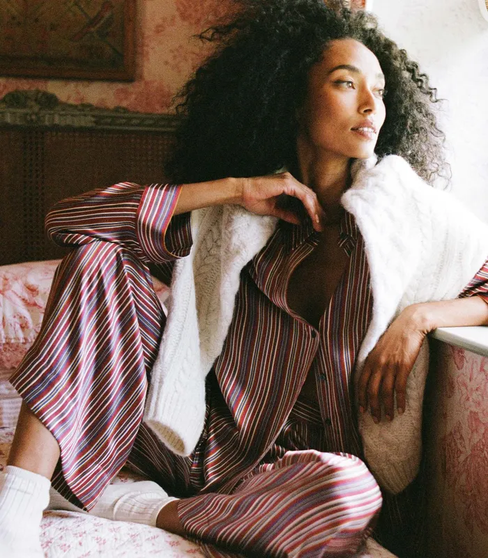 DEN Georgie Pant Le Marais Stripe Women Pants and Shorts DEN Georgie Pant Le Marais Stripe Women Pants and Shorts