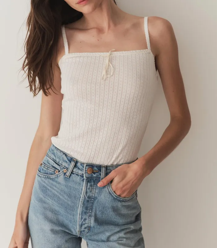 DEN Ligea Tank Salt Women Tees DEN Ligea Tank Salt Women Tees