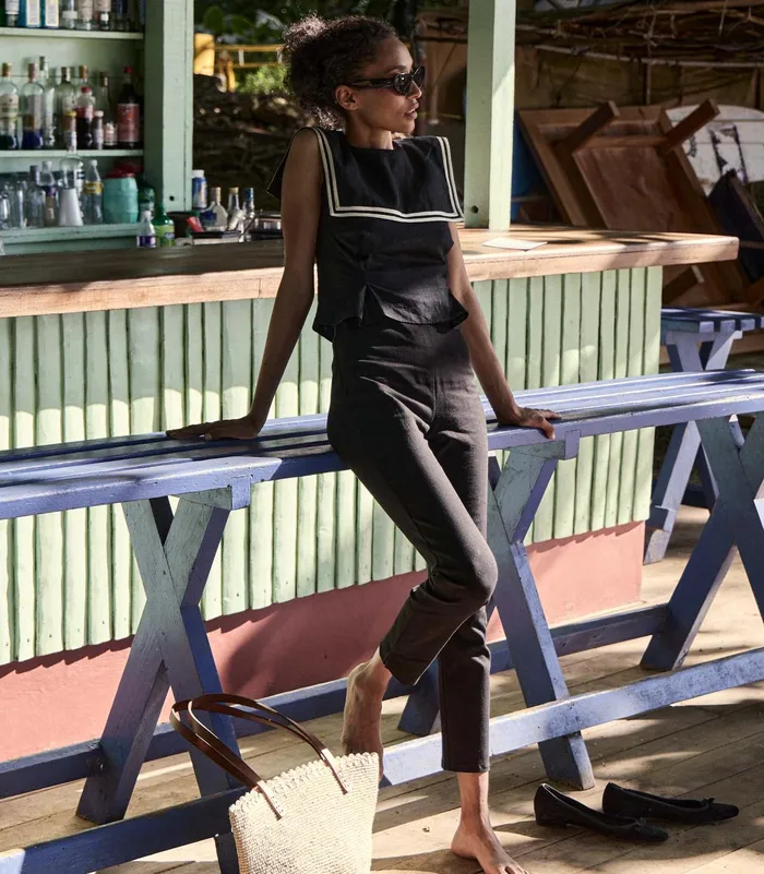 DEN Margie Top Black Women Tops
