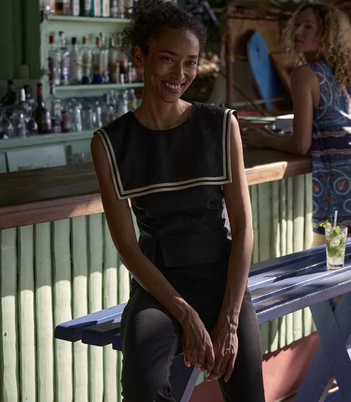 DEN Margie Top Black Women Tops DEN Margie Top Black Women Tops