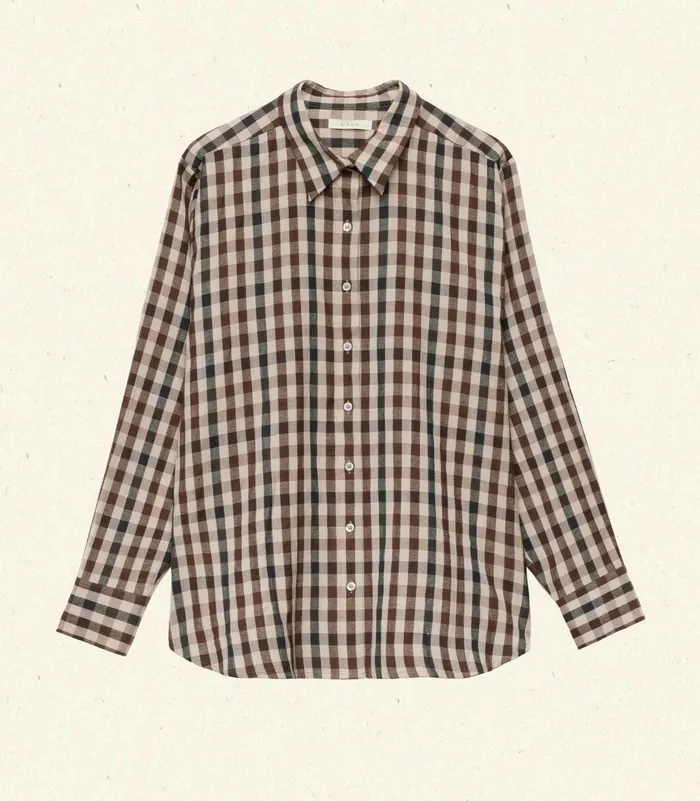 DEN Remis Top L039ecole Check Women Tops