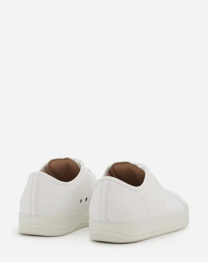 Dbb1 Leather Sneakers White Men Lanvin Sneakers