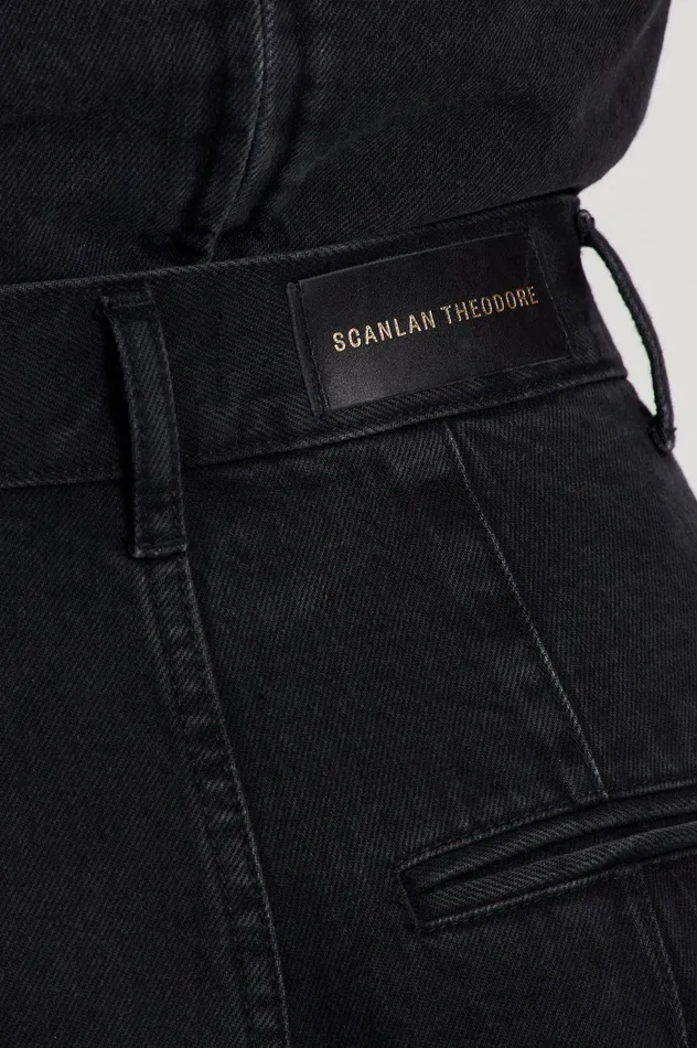 Denim DENIM DRAPE LEG JEAN WASHEDBLACKG 8211 Scanlan Theodore Women