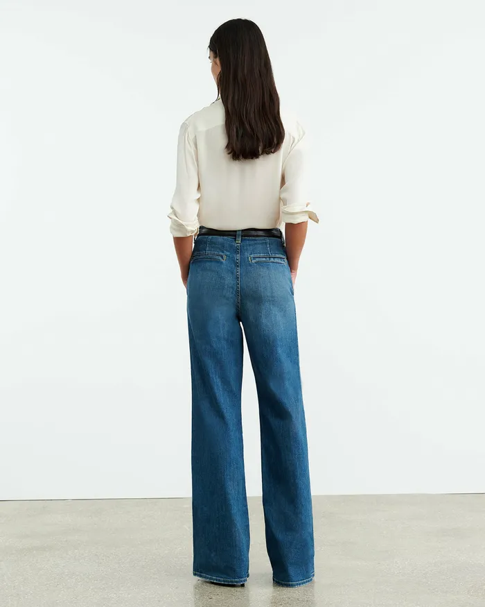 Denim FLORA JEAN Classic Wash Nili Lotan Women
