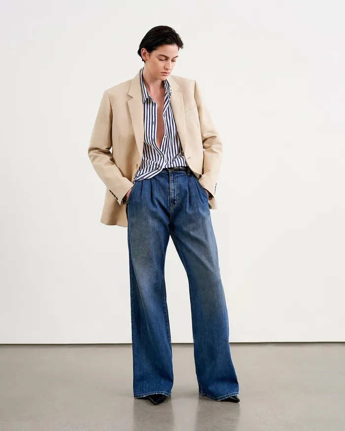 Denim FLORA JEAN Classic Wash Nili Lotan Women