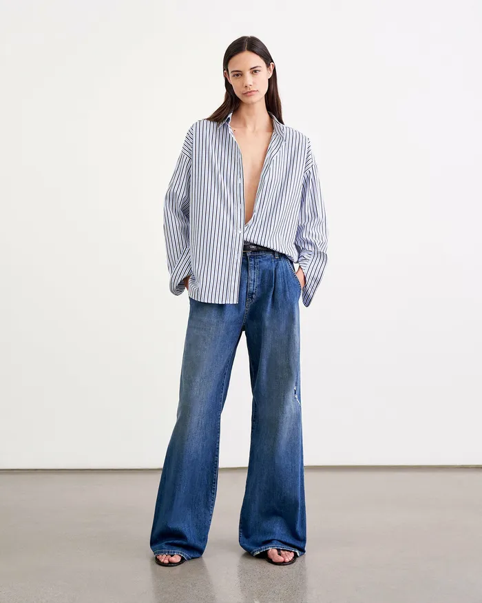 Denim FLORA JEAN Classic Wash Nili Lotan Women