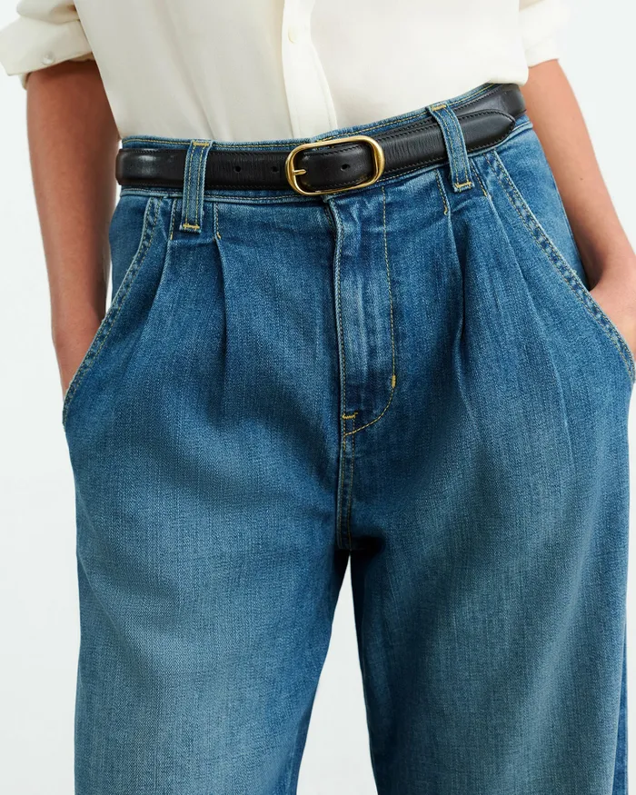Denim FLORA JEAN Classic Wash Nili Lotan Women