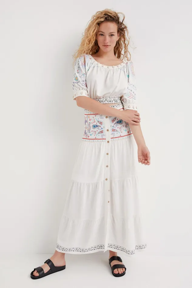 Desigual Cropped Blouse Women Tops and Shirts
