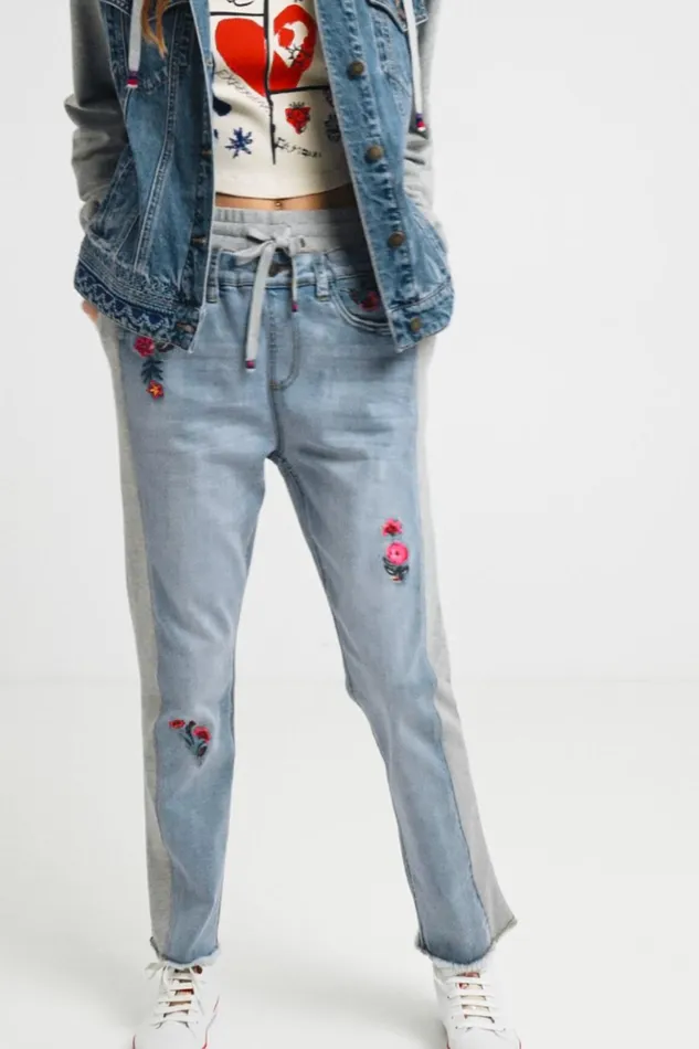 Desigual Floral Jogger Jeans Women Jeans