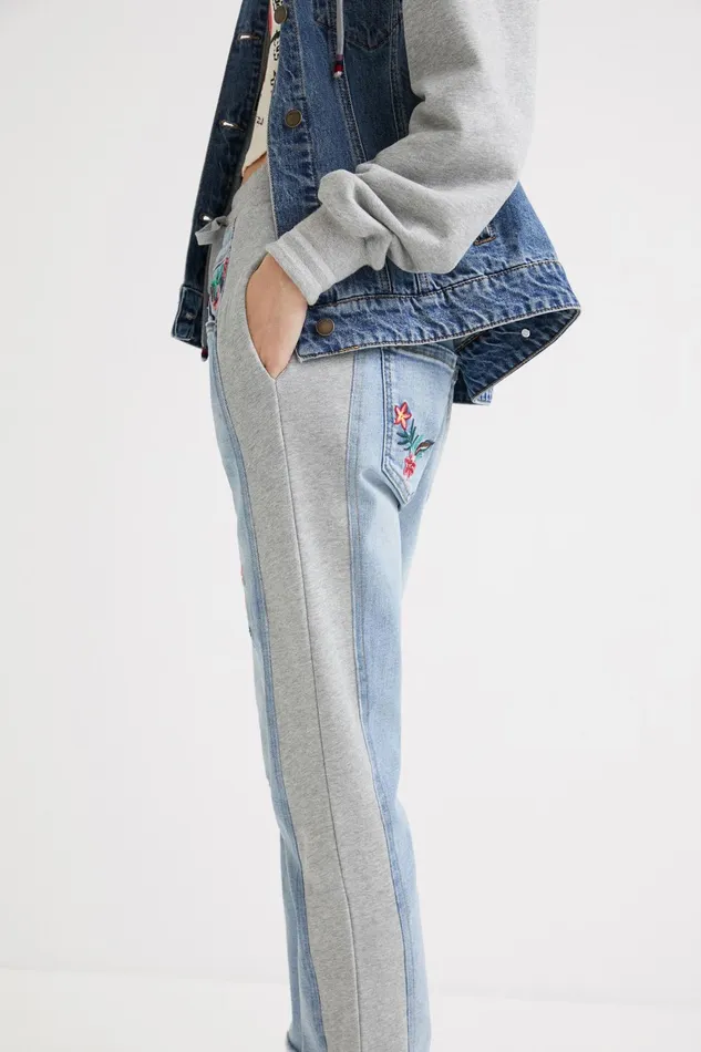 Desigual Floral Jogger Jeans Women Jeans