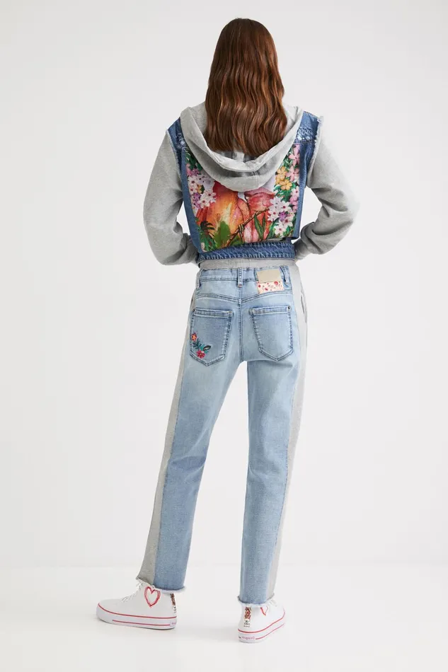 Desigual Floral Jogger Jeans Women Jeans