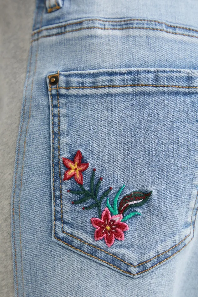 Desigual Floral Jogger Jeans Women Jeans