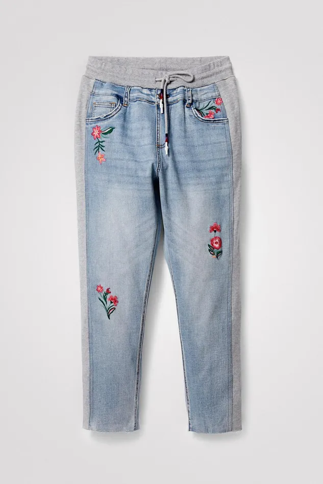 Desigual Floral Jogger Jeans Women Jeans