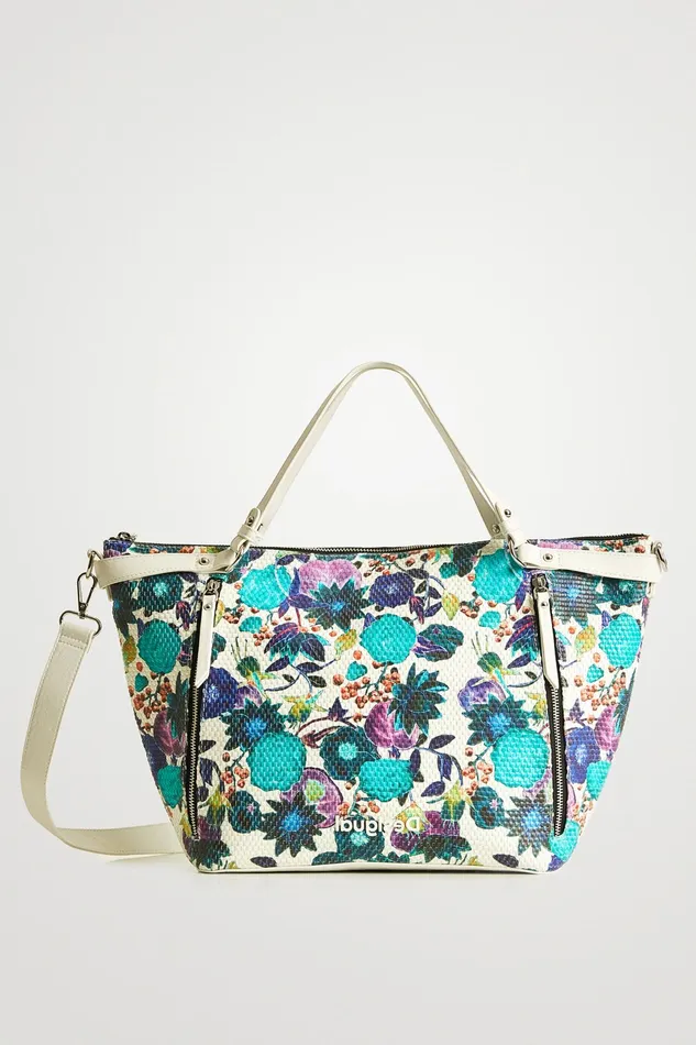 Desigual Flower Braided Bag Women Crossbody Bags