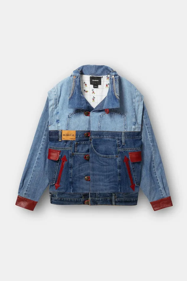 Desigual Iconic Jacket Donald Duck MensWomen Jackets and Coats
