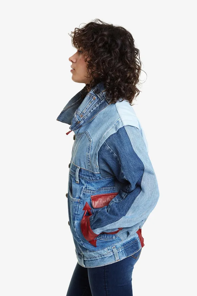 Desigual Iconic Jacket Donald Duck MensWomen Jackets and Coats