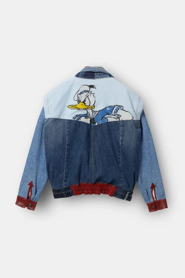 Desigual Iconic Jacket Donald Duck MensWomen Jackets and Coats