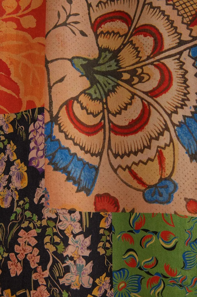Desigual M Christian Lacroix Tropical Patchwork Jacket Women Jackets