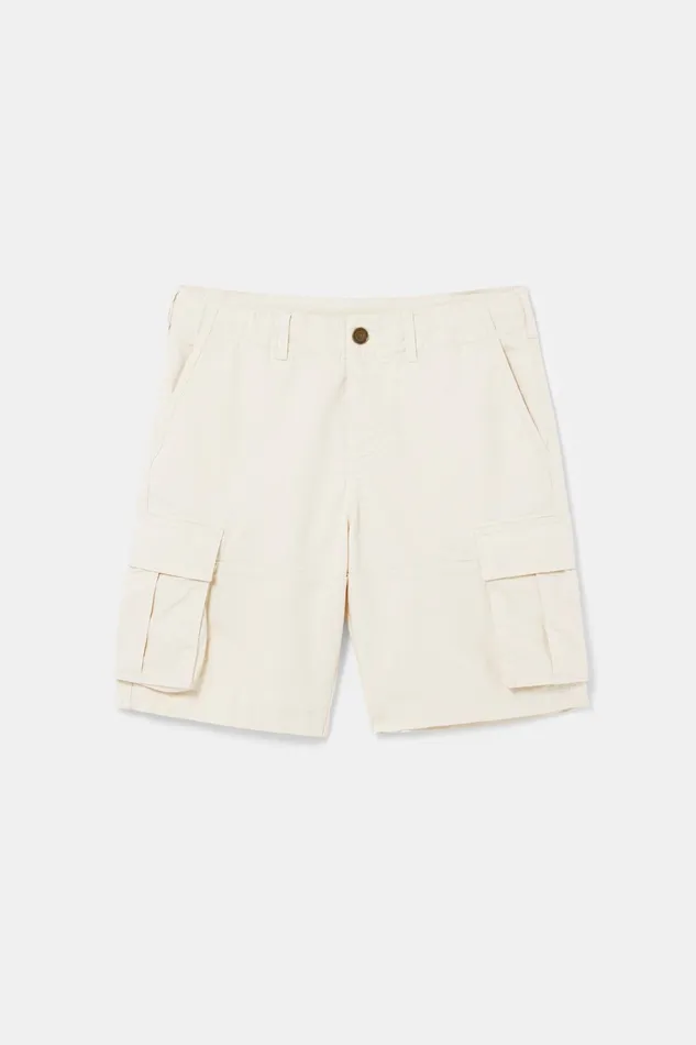 Desigual Plain Cargo Bermudas Mens Jeans and Pants