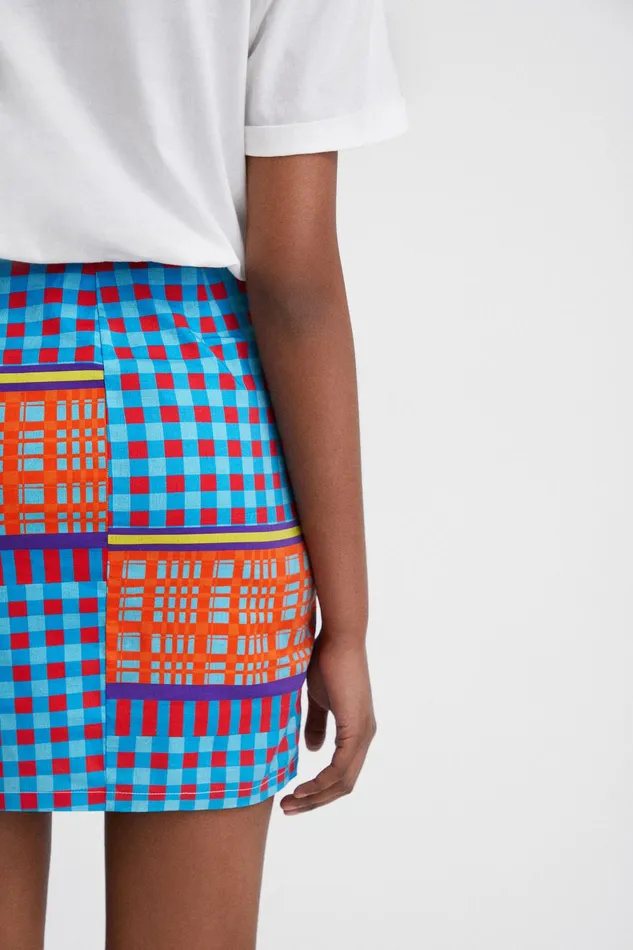 Desigual Stella Jean Short Twopiece Dress Women Dresses