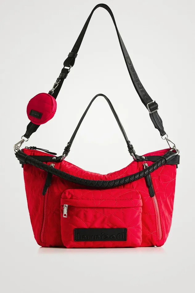 Desigual Textured Recycled Bag Women Crossbody Bags