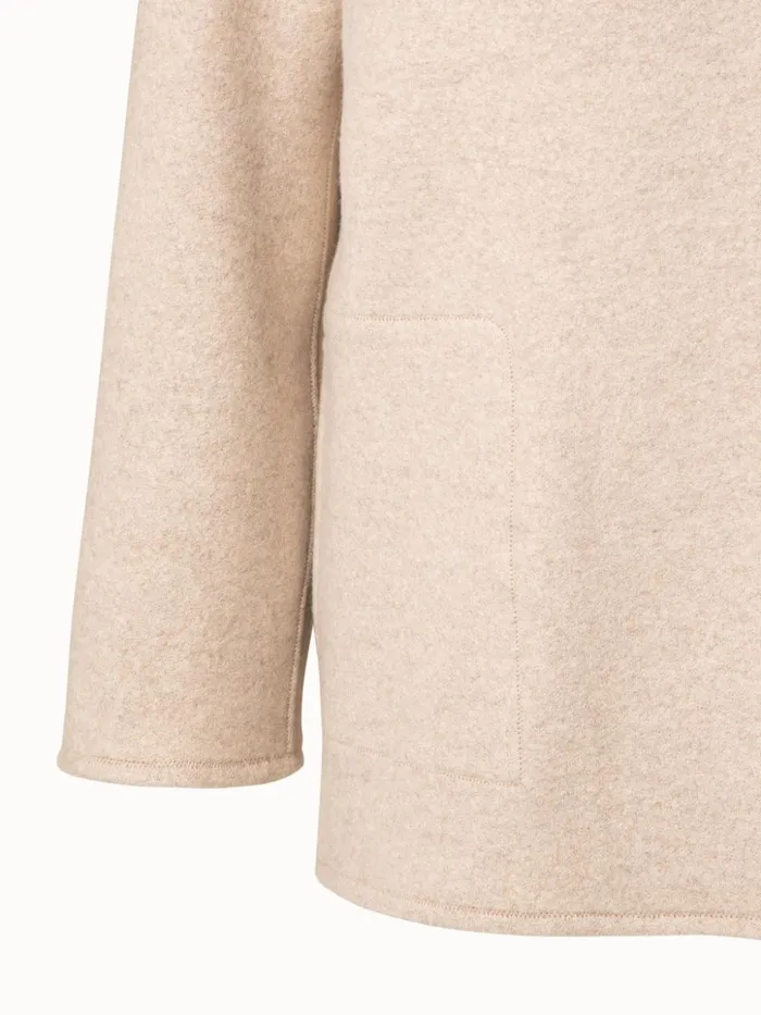Elize Cashmere Jersey Oversized Jacket Bl Women Akris Jackets