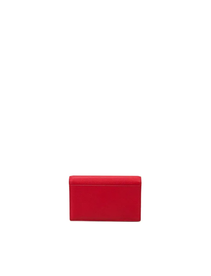Envelope Bag In Calf Leather With Detachable Shoulder Chain Love Women Akris Crossbody Bags