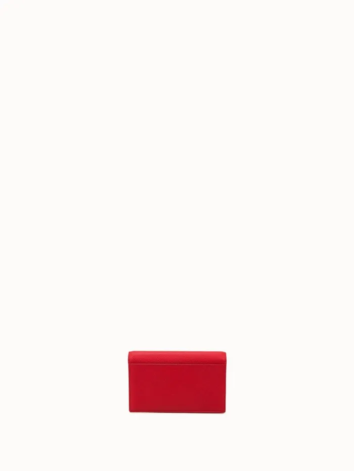 Envelope Bag In Calf Leather With Detachable Shoulder Chain Love Women Akris Crossbody Bags