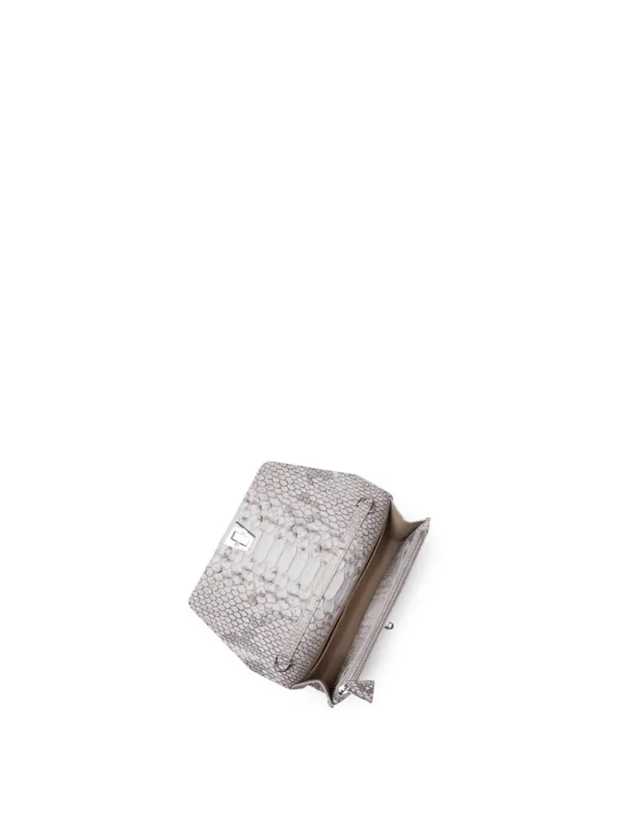 Envelope In Python Nubuck Leather Rock Women Akris Crossbody Bags