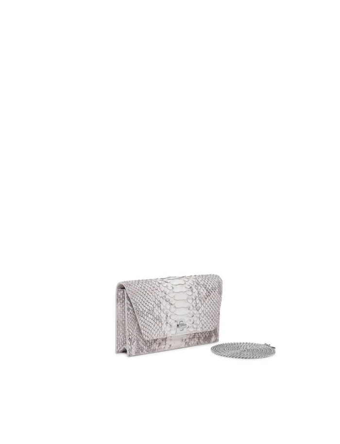Envelope In Python Nubuck Leather Rock Women Akris Crossbody Bags