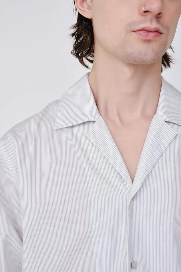 Enzo Stripe 8211 Black Stripe Men Won Hundred Shirts