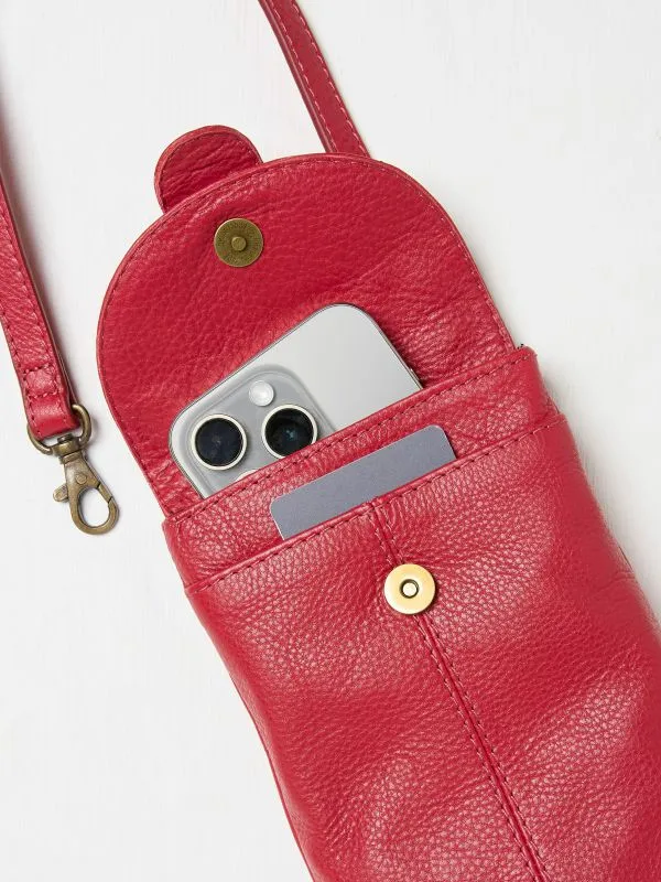 Fat Face Bags and Purses Women Red Clara Phone Bag