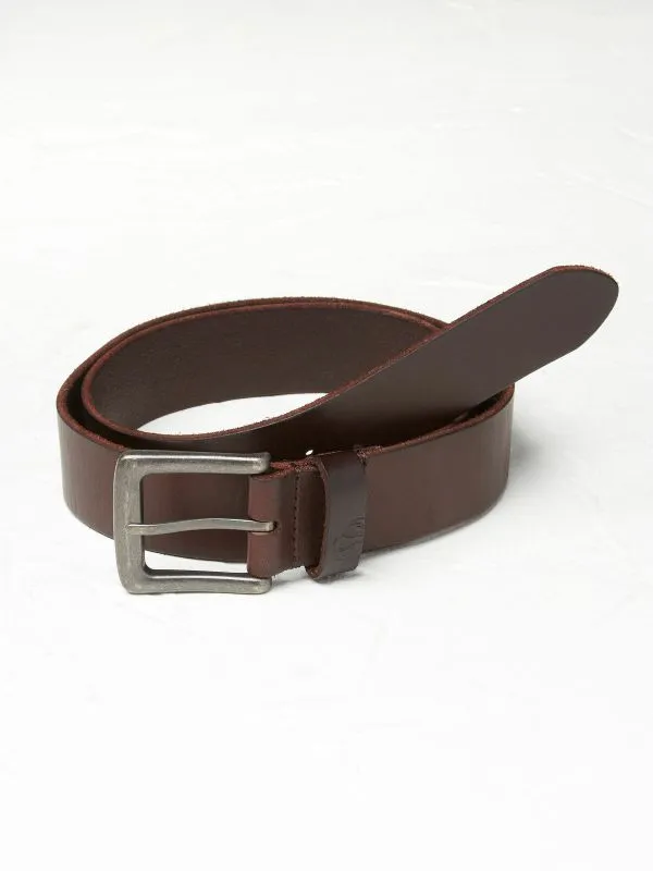 Fat Face Belts Men Brown Italian Leather Belt