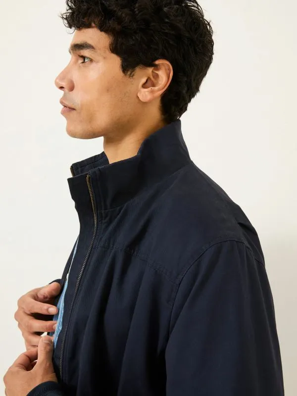 Fat Face Coats and Jackets Men Navy Harrington Jacket