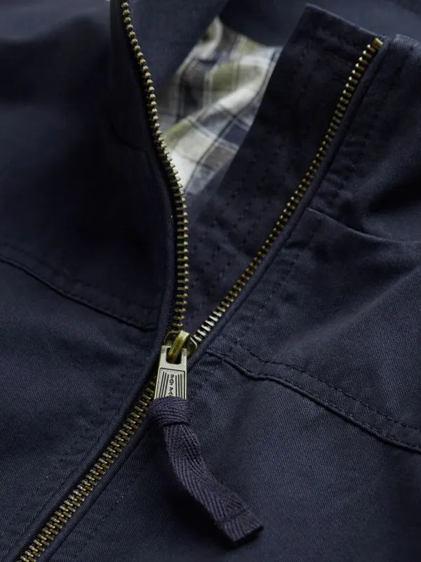 Fat Face Coats and Jackets Men Navy Harrington Jacket