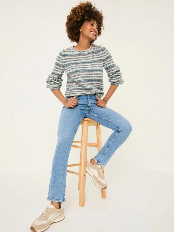 Fat Face Jeans Women Sway Light Vintage Blue Slim Jeans