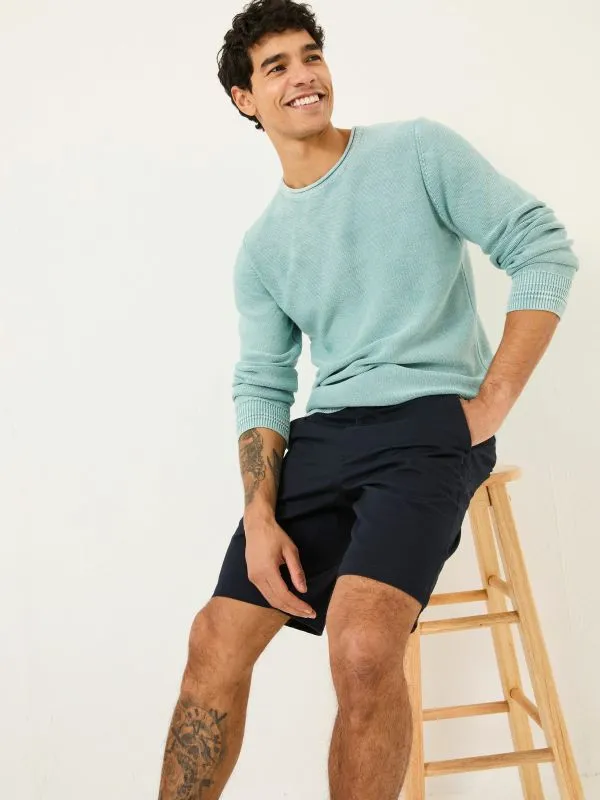 Fat Face Shorts Men Navy Mawes Chino Shorts