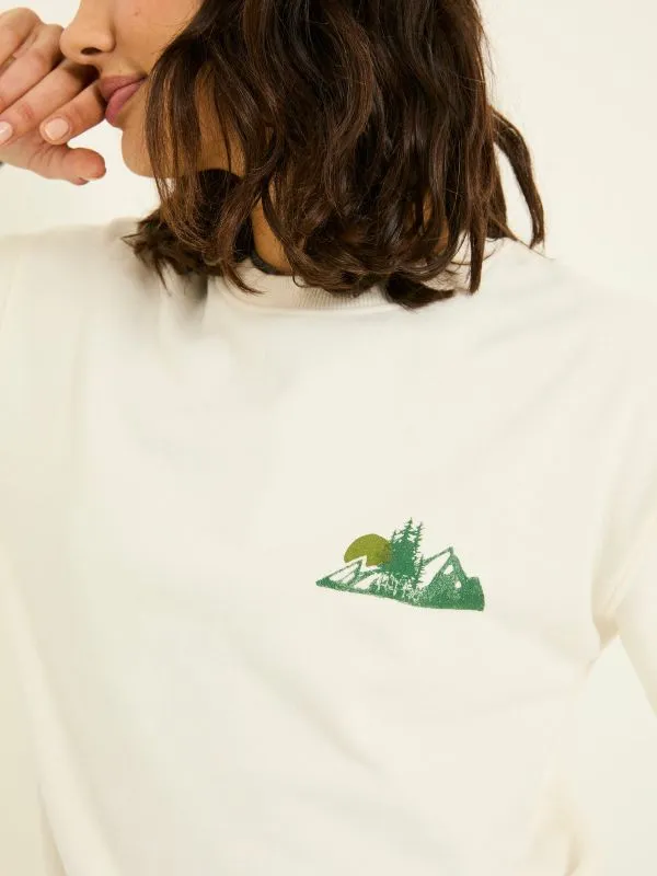 Fat Face Sweatshirts and Hoodies Women Georgia Ivory Wilding Graphic Sweater Fat Face Sweatshirts and Hoodies Women Georgia Ivory Wilding Graphic Sweater