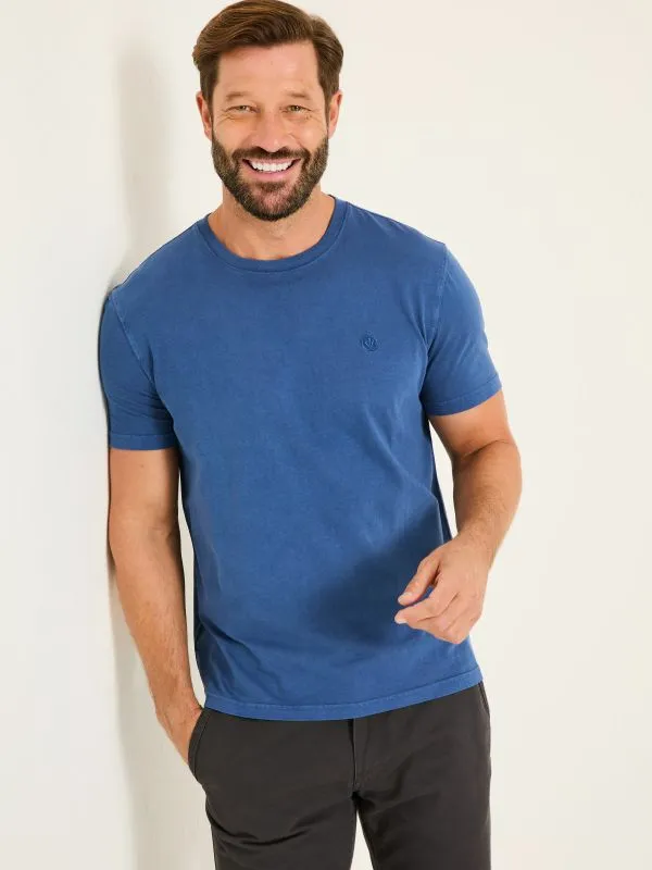 Fat Face Tops and TShirts Men Lulworth Dark Blue TShirt